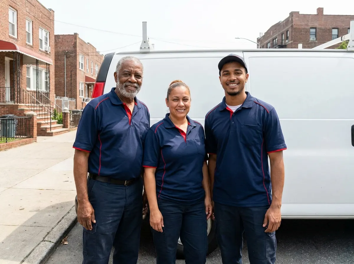 The Heating & Cooling team — hvac contractor in Bronx, NY
